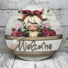 Load image into Gallery viewer, Highland Rose Valentine For The Flower Basket Interchangeable File SVG, TINY Flower, Love, Floral Tiered Tray Glowforge LuckyHeartDesignsCo