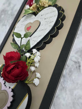 Load image into Gallery viewer, Chunky Heart Flower Vase Vertical Sign File SVG, Stems, Mothers Day, Craft, Love, Farmhouse Valentines Glowforge, LuckyHeartDesignsCo
