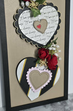 Load image into Gallery viewer, Chunky Heart Flower Vase Vertical Sign File SVG, Stems, Mothers Day, Craft, Love, Farmhouse Valentines Glowforge, LuckyHeartDesignsCo