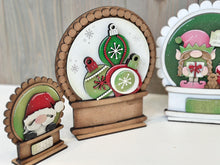 Load image into Gallery viewer, Pearl Frame Snow Globe Interchangeable File SVG, (frame only) Glowforge, Seasonal Holiday, LuckyHeartDesignsCo