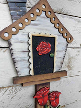Load image into Gallery viewer, Roses Valentine for the Birdhouse Interchangeable File SVG, Valentine's Day, Love Holiday Shapes, Glowforge, Laser, LuckyHeartDesignsCo