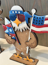 Load image into Gallery viewer, Uncle Sam USA Standing File SVG, America USA Fourth of July, Flag Balloons, Statue of Liberty, Holiday Decor, Glowforge, LuckyHeartDesignsCo