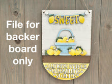 Load image into Gallery viewer, Banner Holiday Door Sign Interchangeable File, SVG, Fence Christmas, Easter, Halloween, Fall, Winter, Seasonal, Home, Welcome, glowforge
