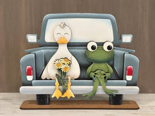 Load image into Gallery viewer, Farm Truck Shelf Sitter Hanging File SVG, Interchangeable Ledge, Fall, Christmas, Hanger, Tiered Tray Glowforge LuckyHeartDesignsCo