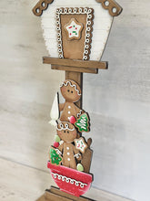 Load image into Gallery viewer, Gingerbread Baking Birdhouse Interchangeable File SVG, Glowforge, Cookie, Christmas, Seasonal, Holiday Shapes, LuckyHeartDesignsCo