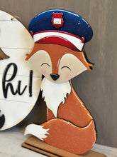 Load image into Gallery viewer, Animal Hats Professions Interchangeable File SVG, add on Fireman, Construction, Nurse, Coach, Police, Pilot, Glowforge, LuckyHeartDesignsCo