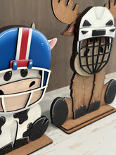 Load image into Gallery viewer, Football Hockey Animal Hat Interchangeable File SVG, add on Sport, Team, Coach Mascot Highland, Bear, Dog, Glowforge, LuckyHeartDesignsCo