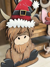 Load image into Gallery viewer, Holiday Celebrations Animal Hats Interchangeable File SVG, add on Seasonal Santa, Christmas, Halloween, Fall, Glowforge, LuckyHeartDesignsCo
