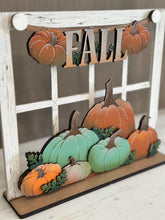 Load image into Gallery viewer, Window Holiday Door Sign Interchangeable File, SVG, Standing Farm Christmas, Halloween, Fall, Valentine, Seasonal Home Welcome, glowforge