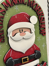 Load image into Gallery viewer, Santa Toys Tall Arch Sign Interchangeable File SVG, TINY, INSERT only, Teddy, Baby Doll Glowforge, Holiday, Tiered Tray LuckyHeartDesignsCo