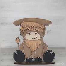 Load and play video in Gallery viewer, Party Animal Hats Interchangeable Extras MINI File SVG, Graduation, Seasonal sign, Holiday, Farm Tiered Tray Glowforge, LuckyHeartDesignsCo