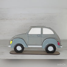 Load and play video in Gallery viewer, Car for the Animal Hats Interchangeable MINI File SVG, Seasonal Leaning sign, Holiday, Truck, Tiered Tray Glowforge, LuckyHeartDesignsCo