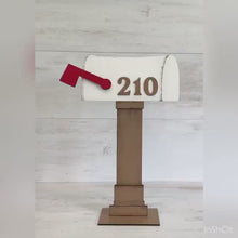 Load and play video in Gallery viewer, Mailbox For The Flower Basket Interchangeable File SVG, Glowforge, Seasonal, Holiday Shapes, Spring, Bird house, LuckyHeartDesignsCo
