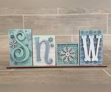 Load and play video in Gallery viewer, Standing Fall Snow Reversible File SVG, Tiered Tray, Pumpkin, Snowflake, Autumn, Glowforge, LuckyHeartDesignsCo