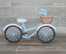 Load and play video in Gallery viewer, Bike For The TINY Flower Basket Interchangeable File SVG, Seasonal, Holiday, Christmas, Fall, Glowforge, LuckyHeartDesignsCo