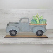 Load and play video in Gallery viewer, TINY Side Truck For The Flower Basket Interchangeable File SVG, Glowforge, LuckyHeartDesignsCo