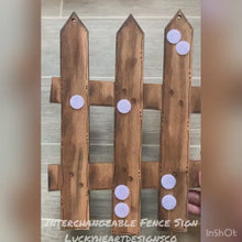 Load and play video in Gallery viewer, Interchangeable Fence Family Home Bundle File SVG, Glowforge, LuckyHeartDesignsCo
