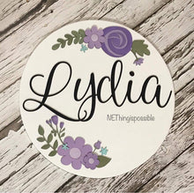 Load image into Gallery viewer, Olivia Chunky Floral file, SVG file