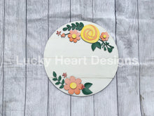 Load image into Gallery viewer, Olivia Chunky Floral file, SVG file