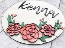 Load image into Gallery viewer, Lydia Floral File SVG, glowforge flower