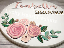 Load image into Gallery viewer, Paige Swirl Floral file, SVG FILE, glowforge flowers