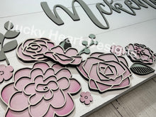 Load image into Gallery viewer, Layered Floral file 1, SVG FILE, Lucky Heart Designs