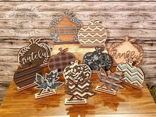 Load image into Gallery viewer, Decorative Standing Pumpkins File SVG