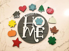 Load image into Gallery viewer, Home Tiered Tray File SVG