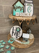 Load image into Gallery viewer, Mini Scrabble Tiles for Tiered Trays file SVG, digital download for Glowforge, alphabet file