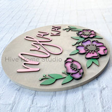 Load image into Gallery viewer, Amelia Floral File SVG, glowforge flower decor