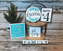 Load image into Gallery viewer, Family Tiered Tray file SVG