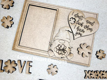 Load image into Gallery viewer, St Patricks Day Picture Frame Kit File SVG, Glowforge Craft