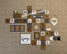 Load image into Gallery viewer, Wall Collage Frame File SVG, Glowforge picture frames