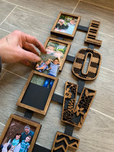 Load image into Gallery viewer, Patterned Love Wall Picture Frame Collage Two Versions,File SVG, Glowforge