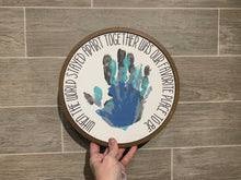 Load image into Gallery viewer, Family Handprint Sign File SVG, Glowforge