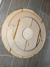 Load image into Gallery viewer, Gnome Place Like Home Interchangeable Door Hanger File SVG, Glowforge, LuckyHeartDesignsCo