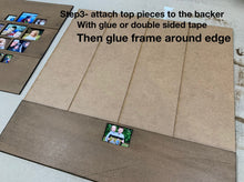 Load image into Gallery viewer, Heart Collage Shiplap Frame File SVG, Glowforge Picture Frame