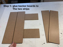 Load image into Gallery viewer, Heart Collage Shiplap Frame File SVG, Glowforge Picture Frame