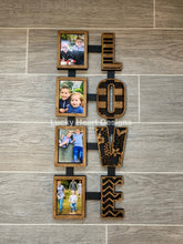 Load image into Gallery viewer, Patterned Love Wall Picture Frame Collage Two Versions,File SVG, Glowforge