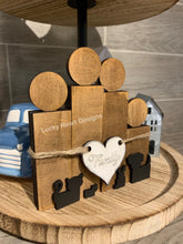 Load image into Gallery viewer, Family Block Figures for Tiered Trays file SVG, Glowforge