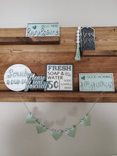 Load image into Gallery viewer, Bathroom Tiered Tray File SVG, glowforge tier tray