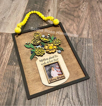 Load image into Gallery viewer, Mother's Day Mason Jar with Florals, File SVG, Glowforge flower vase