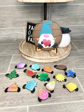 Load image into Gallery viewer, 5.5" Tiered Tray Interchangeable Gnome File SVG, Glowforge, Tier Tray