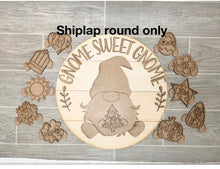 Load image into Gallery viewer, Shiplap Round Board File SVG, Glowforge, Lucky Heart Designs