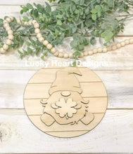 Load image into Gallery viewer, 5.5" Tiered Tray Interchangeable Gnome File SVG, Glowforge, Tier Tray