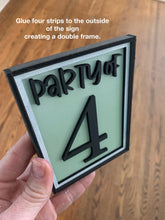 Load image into Gallery viewer, Family Tiered Tray file SVG