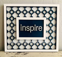 Load image into Gallery viewer, Decorative Sign Trio File SVG, Glowforge picture frame