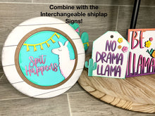 Load image into Gallery viewer, Llama Tiered Tray File SVG, Glowforge Laser, LuckyHeartDesignsCo