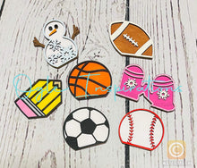 Load image into Gallery viewer, Extra Shapes for the 15" Interchangeable Truck File SVG, Glowforge Laser, LuckyHeartDesignsCo