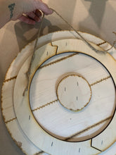 Load image into Gallery viewer, Interchangeable Truck With 12 Shapes Sign File SVG, Shiplap Door Hanger, Glowforge Laser, LuckyHeartDesignsCo